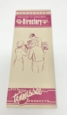 Vintage Tennessee Farm Produce Directory Department Of Agriculture Fruits Vegies