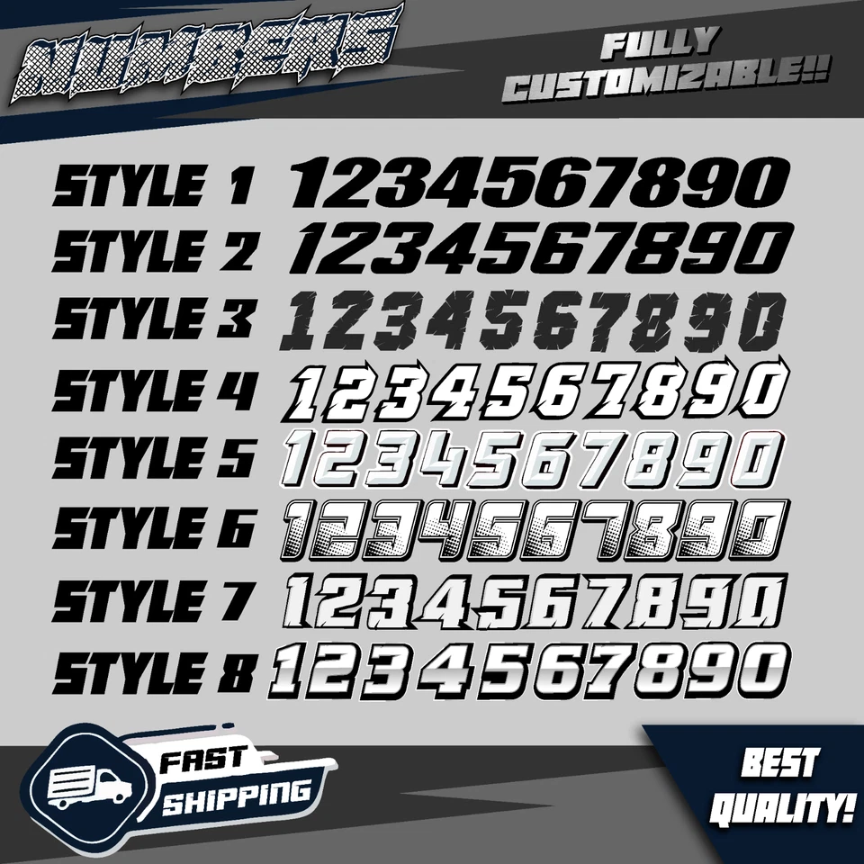 Kit Gráficos Yamaha YFZ 450 2003-2008 Carb 2004-2012 ATV Pegatinas Calcomanías Personalizadas Foto 3 de 4