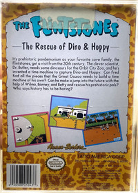 The Flintstones Rescue of Dino & Hoppy New Sealed Nintendo NES WATA 9.8 TOP POP