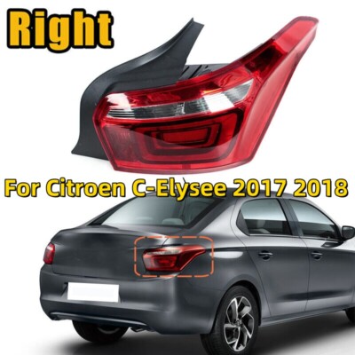 Right Car LED Brake Lamp Taillight Assembly For Citroen C-Elysee 2017 2018