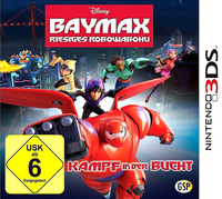 Baymax-Riesiges Robowabohu: Kampf In Der Bucht, Nintendo 3DS, 3 D, Neu/Ovp