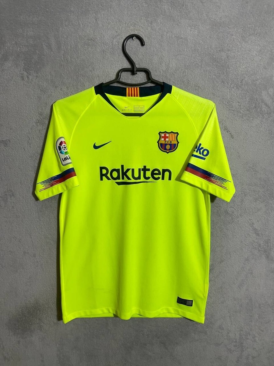 Barcelona Jersey Away football shirt 2018 - 2019 Nike Green Young