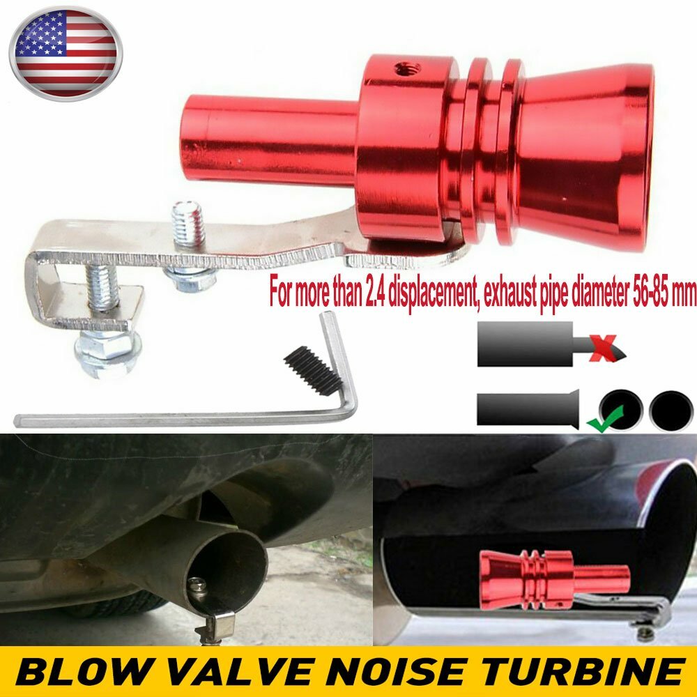 Car Turbo Sound Muffler Exhaust Pipe Oversized Roar Maker
