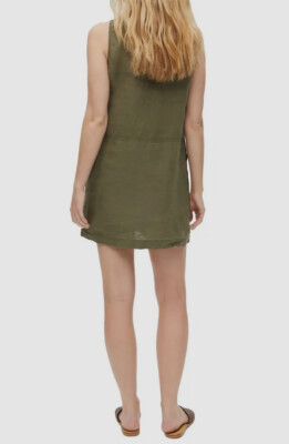 Michael Stars Women's Delilah Len Shift Dress Large
