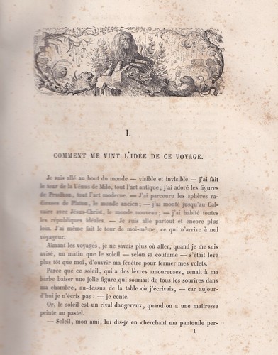 VOYAGE à ma FENÊTRE par Arsène HOUSSAYE Illustrations Édition Victor LECOU ~1850 - Picture 5 of 12