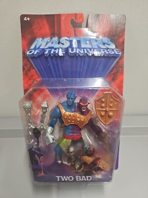 Masters of the Universe HE-MAN / MOTU - TWO BAD Figure (Mattel, 2002) 200x NEW