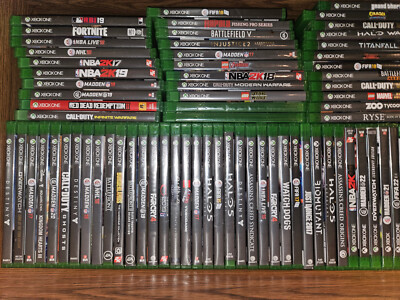 Xbox One Games! *Pick Your Game* W/Cases Cleaned Tested