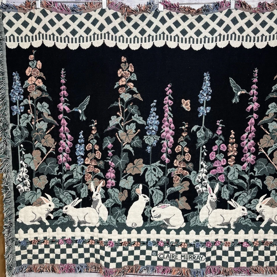 Manta de tapiz de colección Claire Murray Goodwin Weavers para jardín casa de campo núcleo Foto 2 de 4