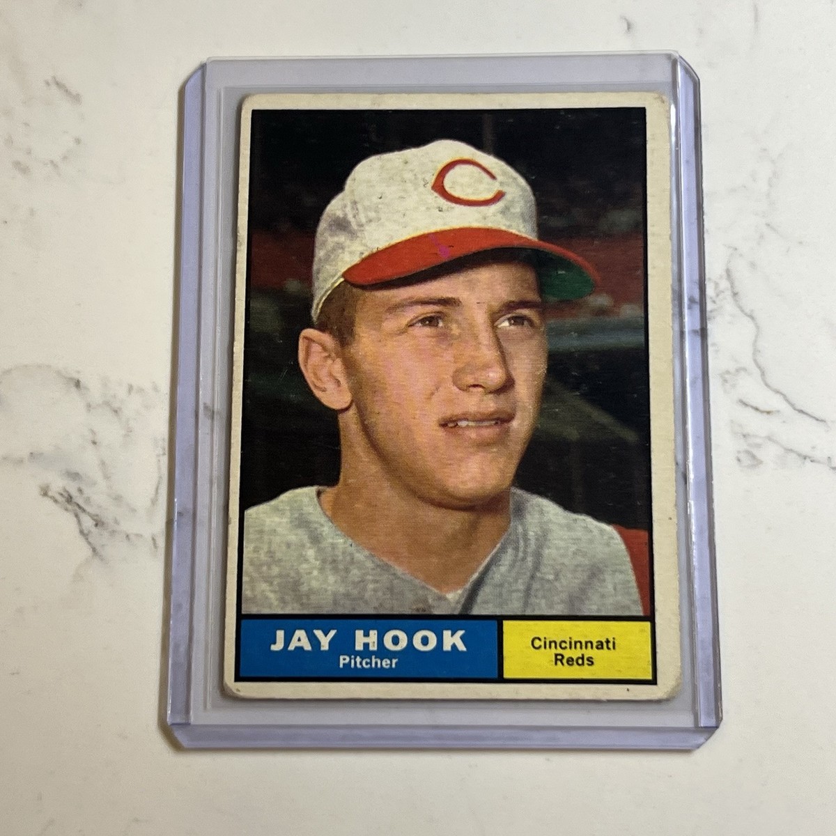 なっつ 1961 TOPPS #162 JAY HOOK（1962 Topps #94 Jay Hook - VG