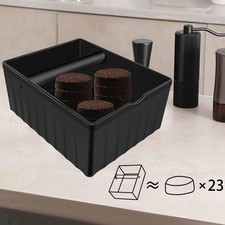 Coffee Knock Bin Nonslip Espresso Dump Bin for Coffee Shop