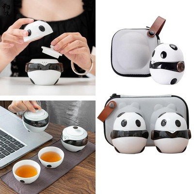 Mini Travel Keramik Teekanne Set Kung Fu Teekanne Geschenk Tragbare Teekanne