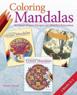 Wendy Piersall Coloring Mandalas 3-in-1 Pack (Taschenbuch)