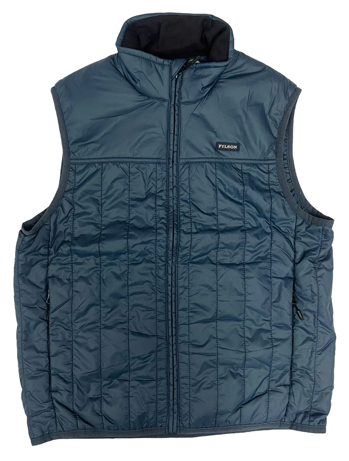 Filson Ultralight Vest PrimaLoft Gold Charcoal  Charred Teal Field XL NWT image 2