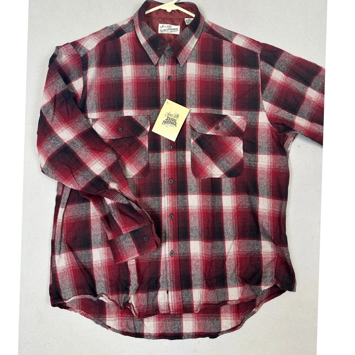 Sears Wool Casual Button-Down Shirts for Men for sale | eBay