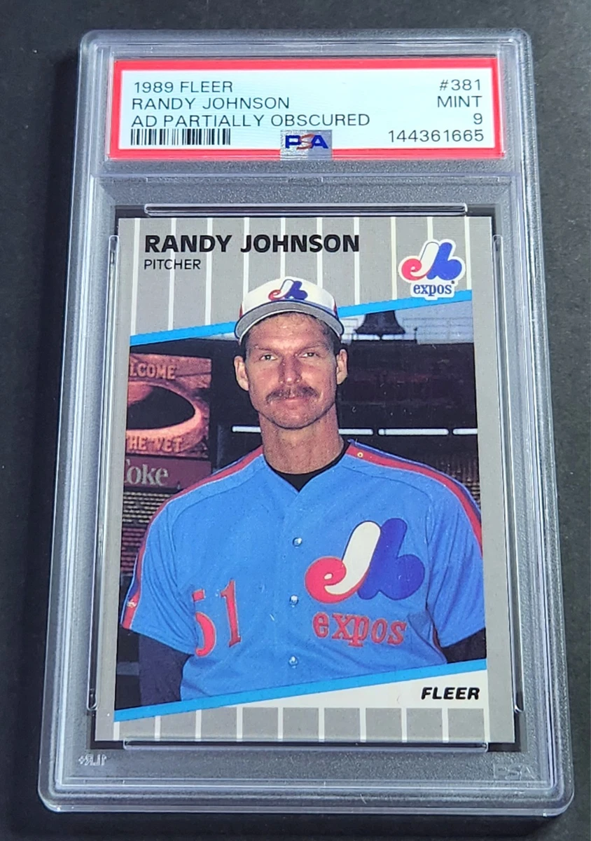 Randy Johnson Baseball Sports Trading Card Singles Rookie for sale