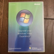 Microsoft Windows Vista Experience Anytime Upgrade DVD-ROM Disc 32-bit English