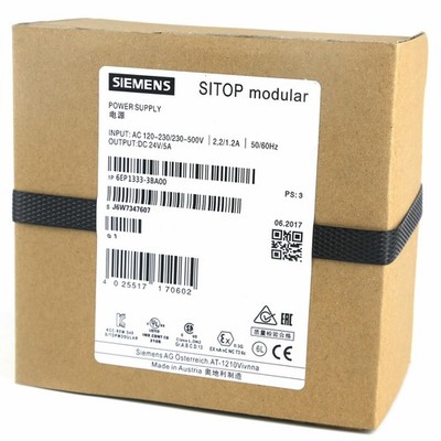 NEW SIEMENS 6EP1333-3BA00 AC DC POWER SUPPLY PLC MODULE SITOP MODULAR