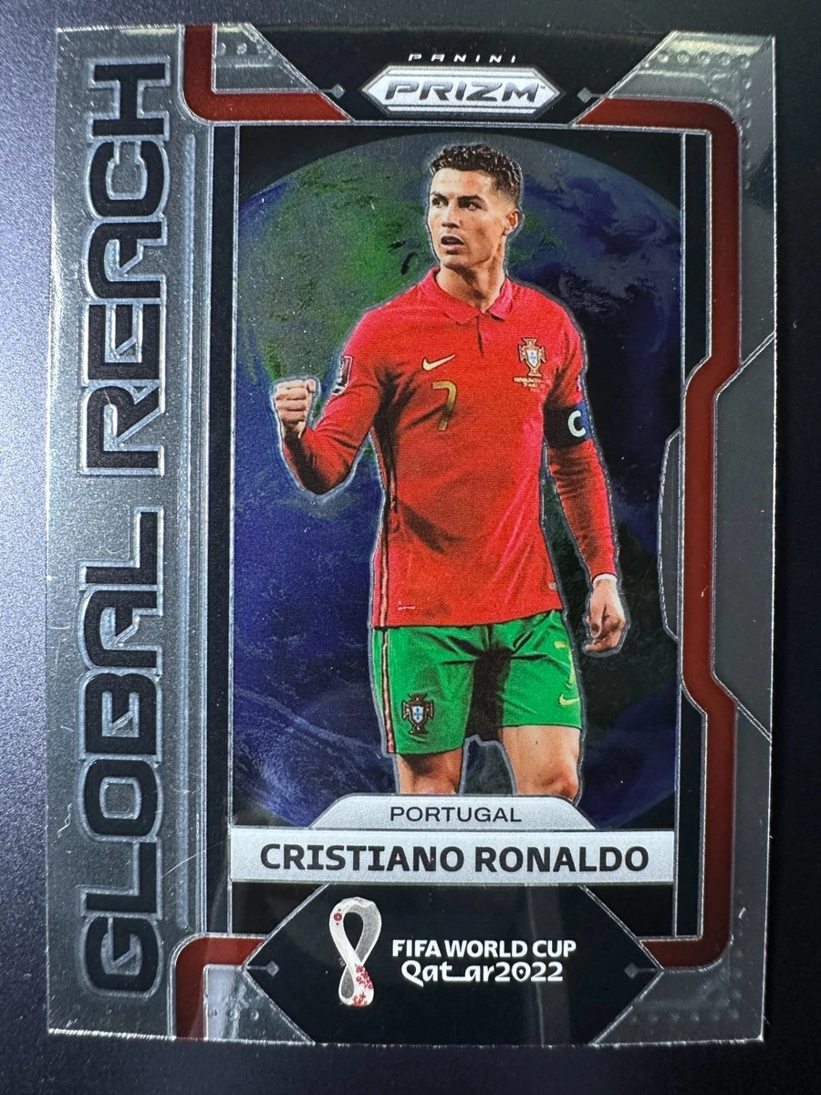 2022 Panini Prizm World Cup Qatar Cristiano Ronaldo #17 for sale