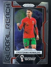 2022 Panini Prizm FIFA World Cup Qatar Global Reach Base- Cristiano Ronaldo No.1