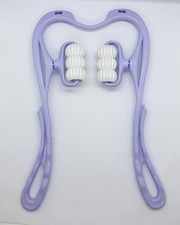 Neck and Shoulder Massager Roller - Portable Muscle Relaxation Tool