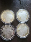 Silver 1oz Buffalo lot of 4