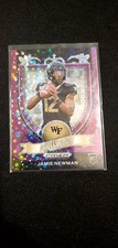 2021 Panini Prizm Draft Picks - Crusade Jamie Newman #174 Purple Circles(E)