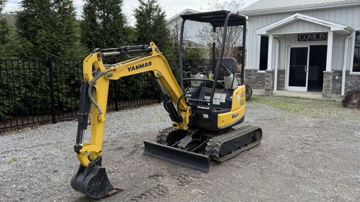 2018 YANMAR VIO17 MINI EXCAVATOR - EXTENDABLE TRACKS - 2 SPD