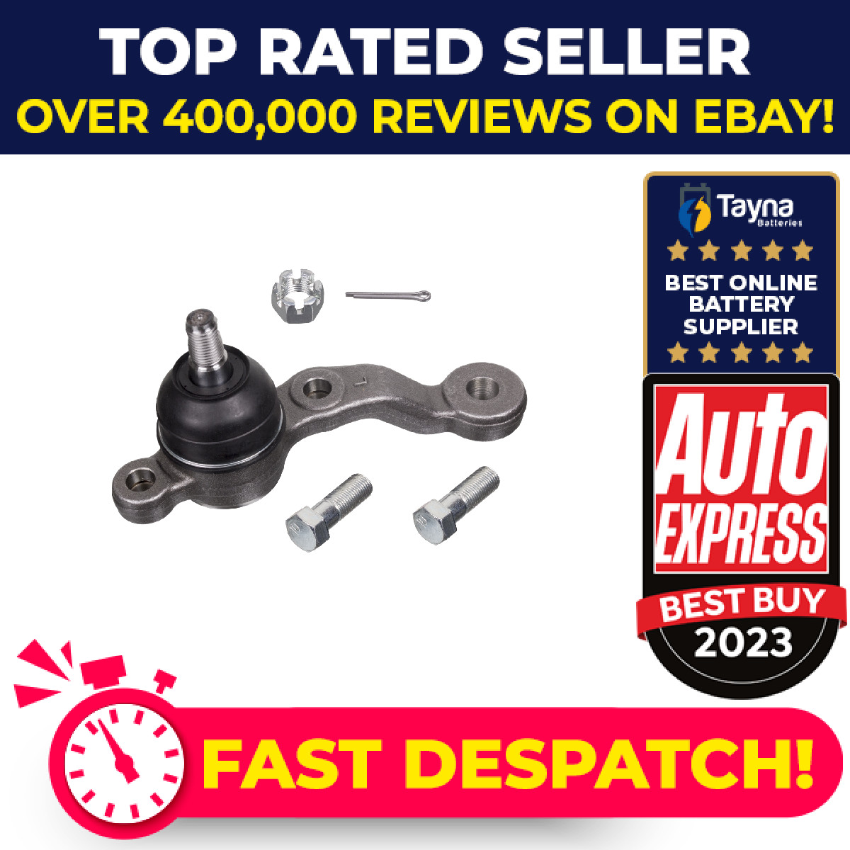 Ball Joint fits TOYOTA ALTEZZA GXE10 2.0 Lower Left 99 to 05 1G-FE Suspension