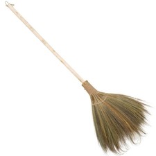 Vietnamese Straw Soft Broom with Long Handle - Sweeping Whisk Broom - with 51...