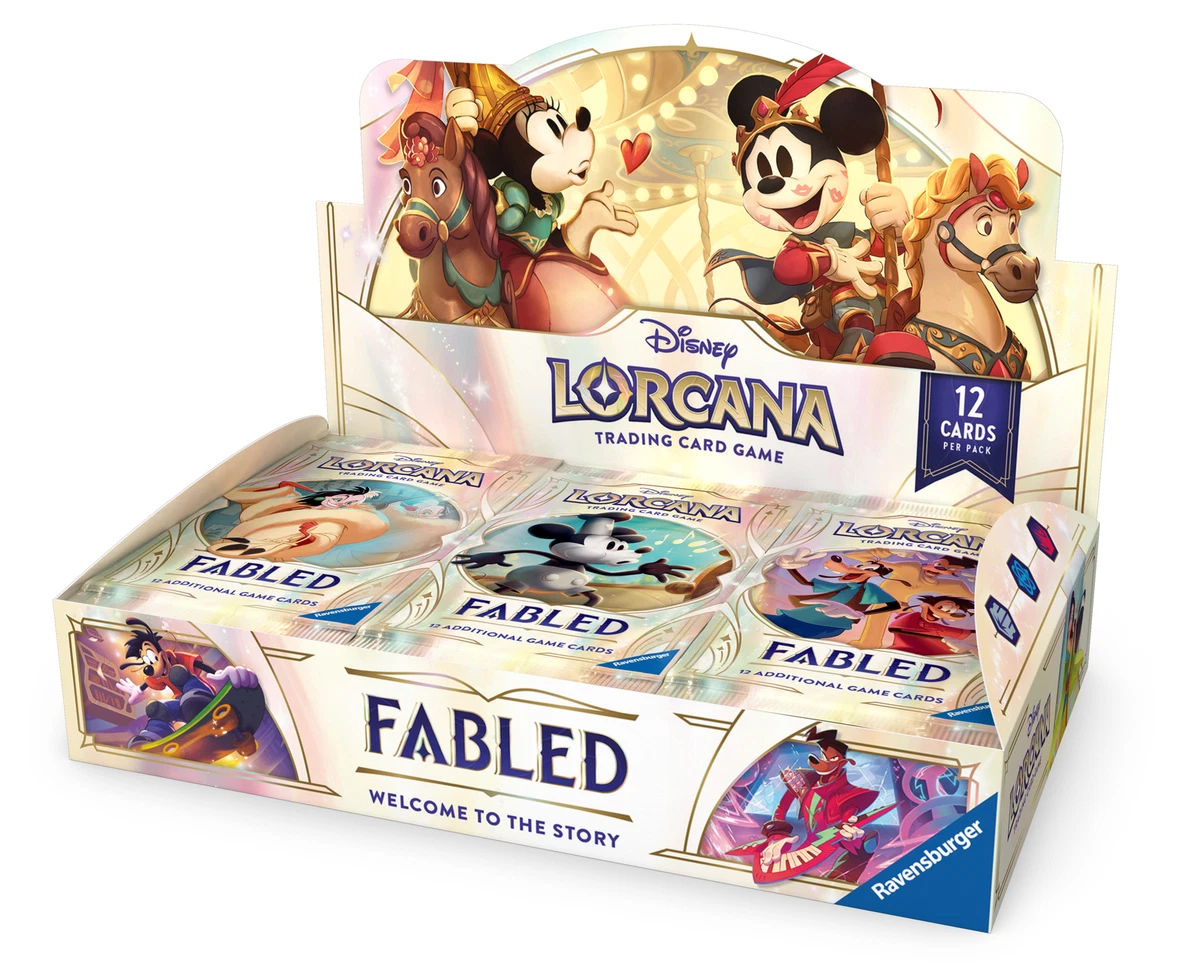 Ravensburger Disney Lorcana TCG Collectible Card Game Sealed Boxes