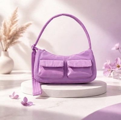 【新品未使用】BAGGU Cargo Shoulder Bag Peony BAGGU Cargo Shoulder Bag Peony Discontinued Purse New | eBay