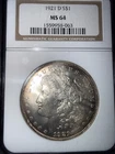 1921 d morgan silver dollar
