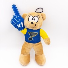 St. Louis Blues NHL Plush Bear 7" Stuffed Animal Official Team Gift Foam Finger