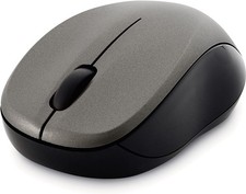 2.4G Wireless Silent LED Mouse Noiseless Click w/ Nano Receiver Graphite