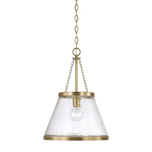 Capital Lighting 355312 Landon 15"W Pendant - Brass - Picture 1 of 6