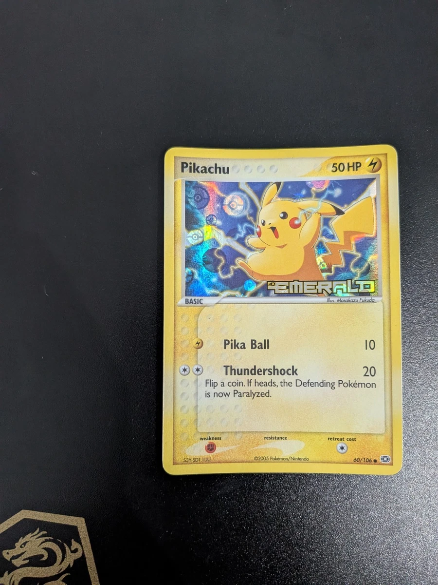 Pokémon TCG EX Emerald Common Collectible Individual Card Games