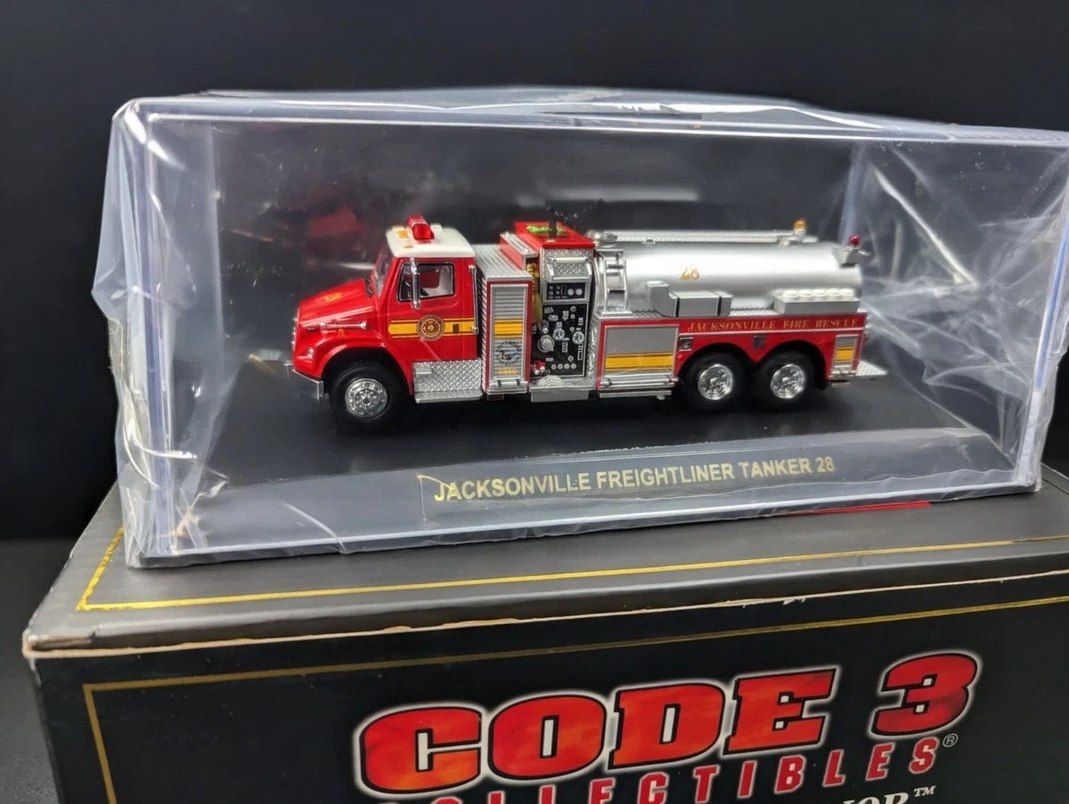 代码3/1:64 比例压铸消防车| eBay