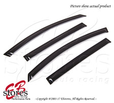 For Kia Sportage 2011-2016 Outside-mounted Deep Black Jdm Window Visors 4pcs For Kia Sportage 2011-2016 Outside-mounted Deep Black Jdm Window Visors 4pcs