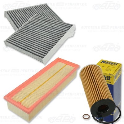 Inspektionskit Filter Satz Paket XS (AK) BMW F25/26  X3 X4  2,0d  B47 o.Kl-aut