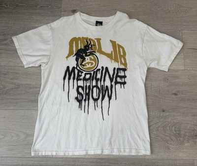 Stussy x Madlib Medicine Show Japan Tour 2013 RARE T Shirt Size