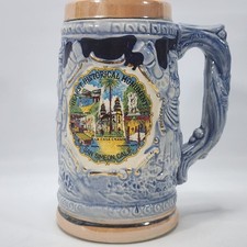 HEARST CASTLE HISTORICAL MONUMENT- SAN SIMEON, CA., Ceramic Beer Mug Stein 