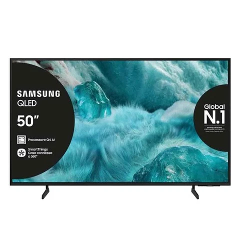 Samsung QLED 4K Vision AI Smart TV 50'' QE50Q7F4AUXZT, Q4 Processor, 100% Vol...