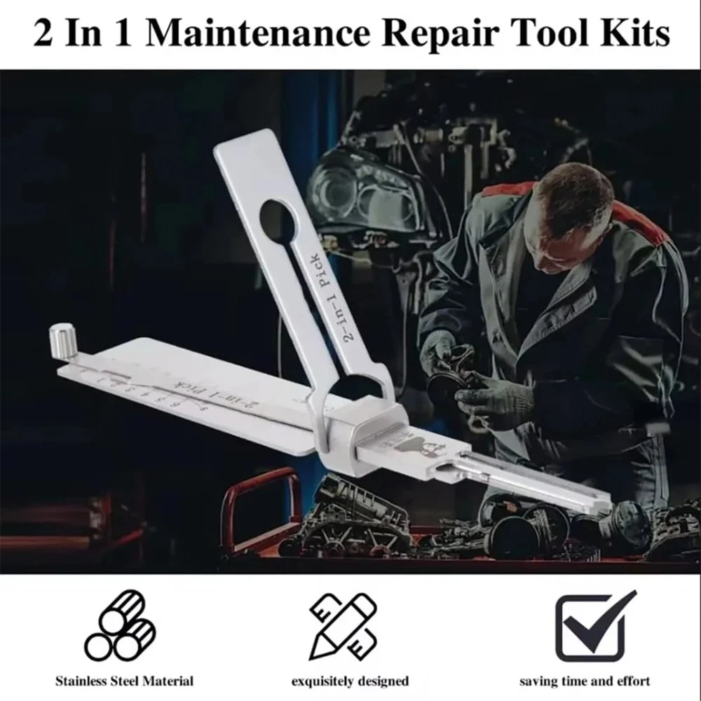 Multi-Tool Knife + SS001 PRO Lock Decoder + Door Opener Kit  Camping & Emergency