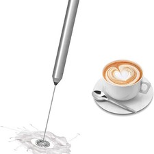 Milk Frother Handheld Battery Operated Mini Mixer Electric Foam Maker for Coffee