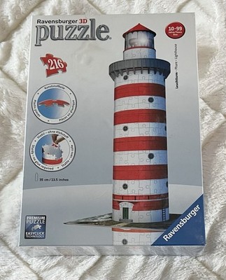 NIB Ravensburger 3D Lighthouse puzzle EASYCLICK Technology