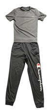 Champion Outfit Gray Youth Size L Pants/t-shirt