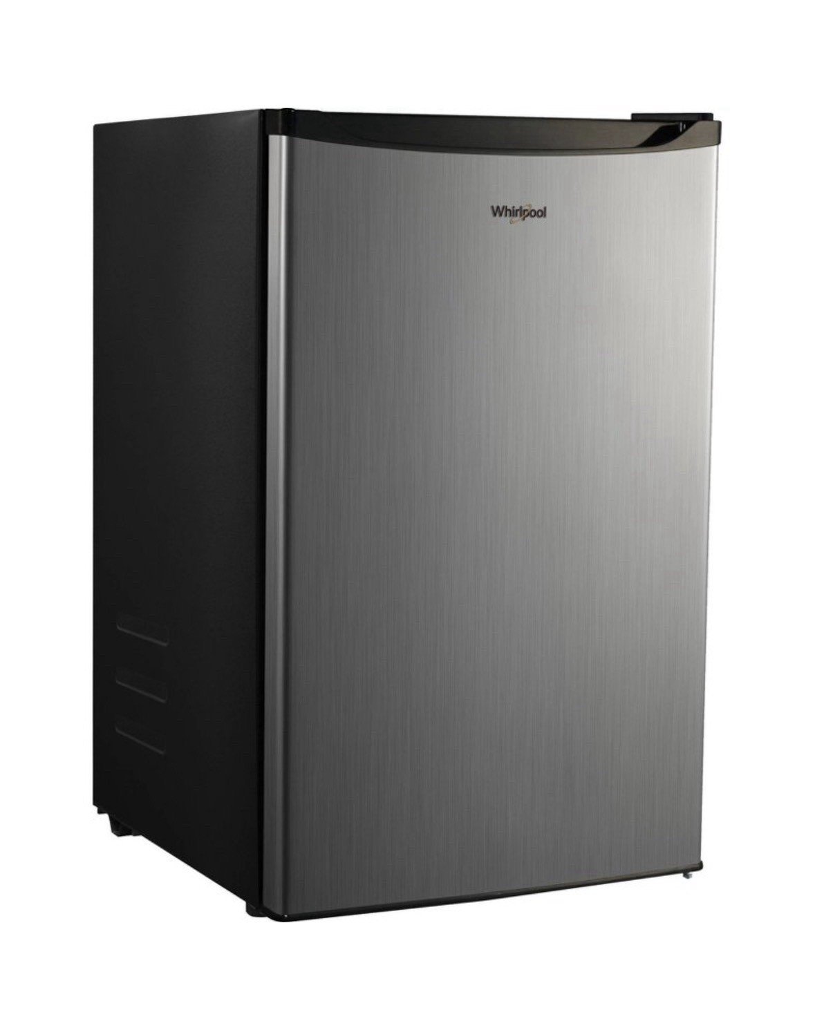 Whirlpool 4.3 cu ft Compact Fridge WH43S1E Stainless Steel Adjustable Shelves