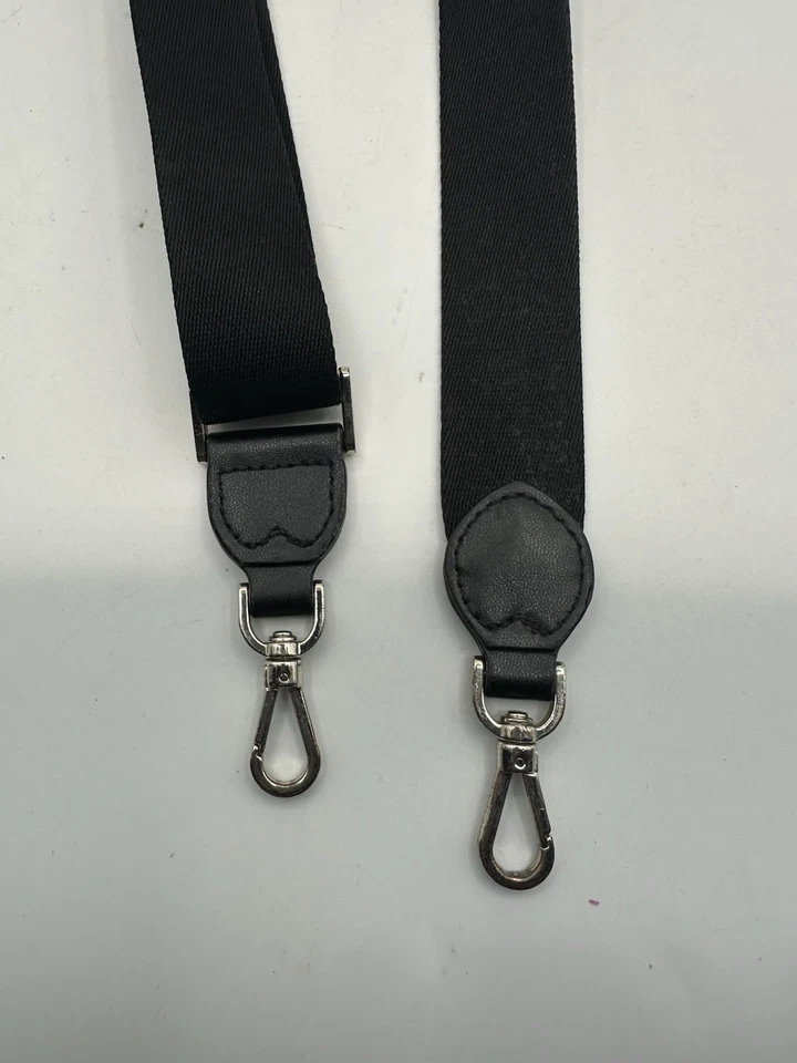 Correa de repuesto de lona Kate Spade negra mezcla de algodón Foto 3 de 4