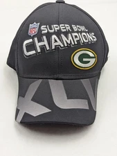 Green Bay Packers NFL Football Cap Super Bowl XLV Champion Hat Reebok OSFA