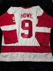 Gordie Howe "Mr. Hockey" Autographed White Jersey XL #9 PSA/DNA Certified